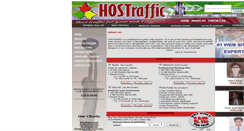 Desktop Screenshot of hostraffic.com